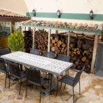 Patio Casa Rural Entrefrutales