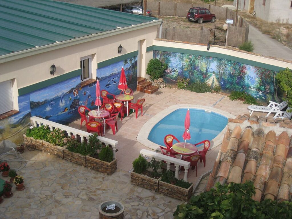 Piscina Casa Rural Entrefrutales